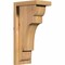 Ekena Millwork New Brighton Smooth Corbel w/Backplate, Western Red Cedar, 5 1/2"W x 8"D x 16"H COR06X08X16NEB01SWR - alternate 1